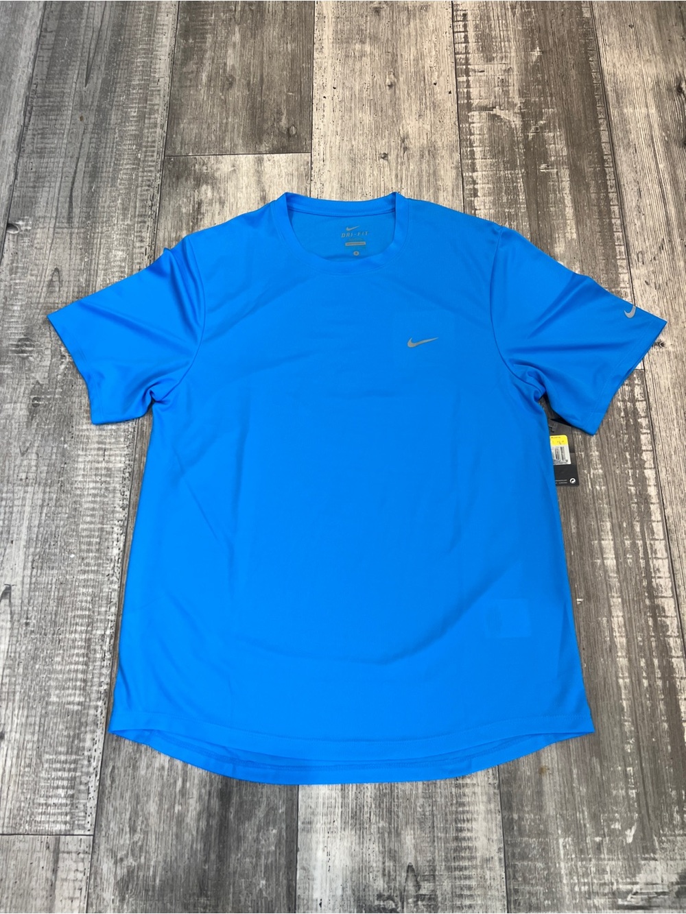 Nike Men’s Blue Dri-FIT Short Sleeve Performance Shirt Size Small